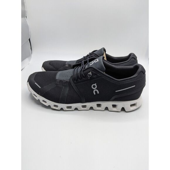 On Running Other - On Men's Cloud 5 Sneakers, Black/White, 11 Medium US